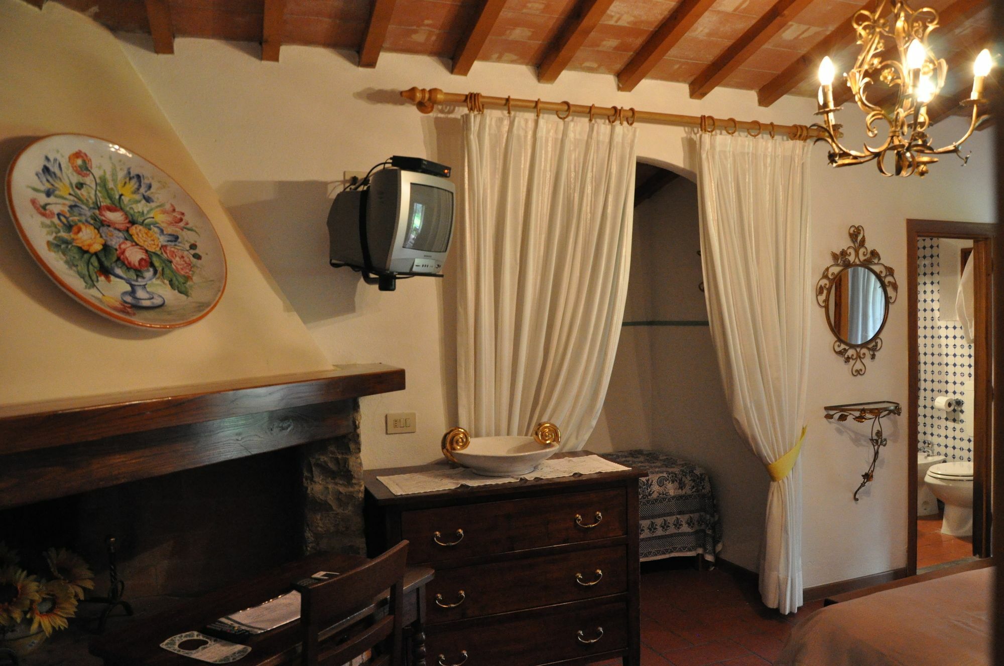 Estadia no rancho La Fattoressa *